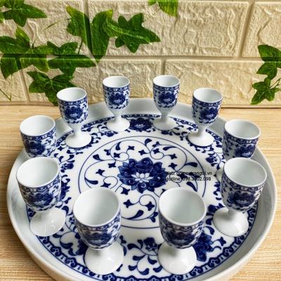 Bộ Bình Rót Rượu Hoa Dây